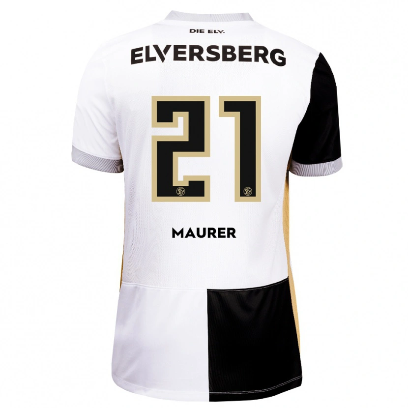 Danxen Damen Kine Maurer #21 Schwarz Weiß Braun Heimtrikot Trikot 2026/27 T-Shirt Schweiz