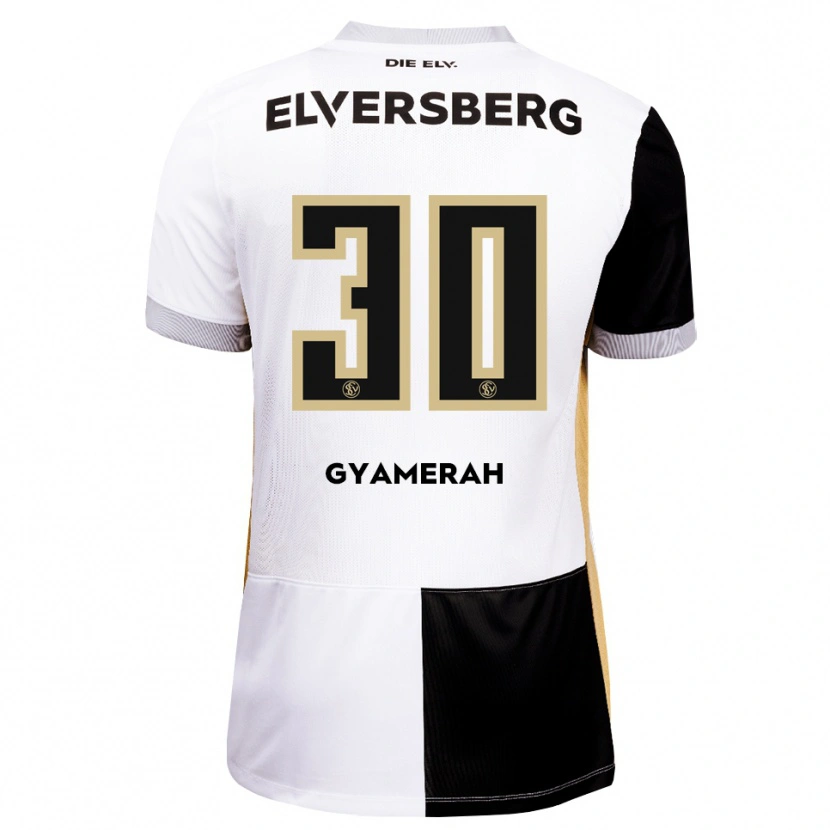 Danxen Damen Jan Gyamerah #30 Schwarz Weiß Braun Heimtrikot Trikot 2026/27 T-Shirt Schweiz