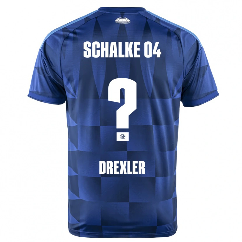 Danxen Damen Dominick Drexler #0 Dunkelblau Gelb Weiß Heimtrikot Trikot 2026/27 T-Shirt Schweiz