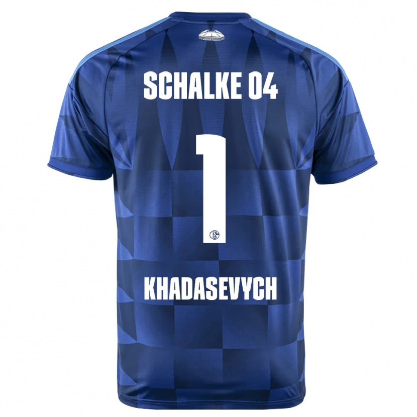 Danxen Damen Kyrylo Khadasevych #1 Dunkelblau Gelb Weiß Heimtrikot Trikot 2026/27 T-Shirt Schweiz