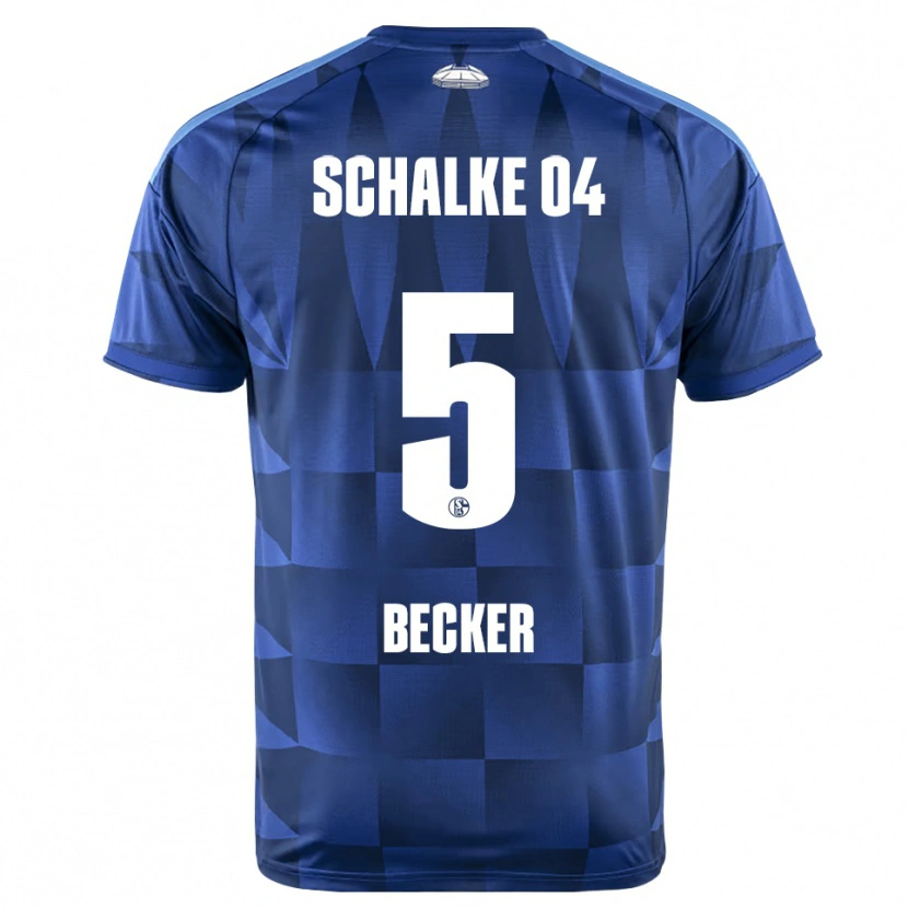Danxen Damen Timo Becker #5 Dunkelblau Gelb Weiß Heimtrikot Trikot 2026/27 T-Shirt Schweiz