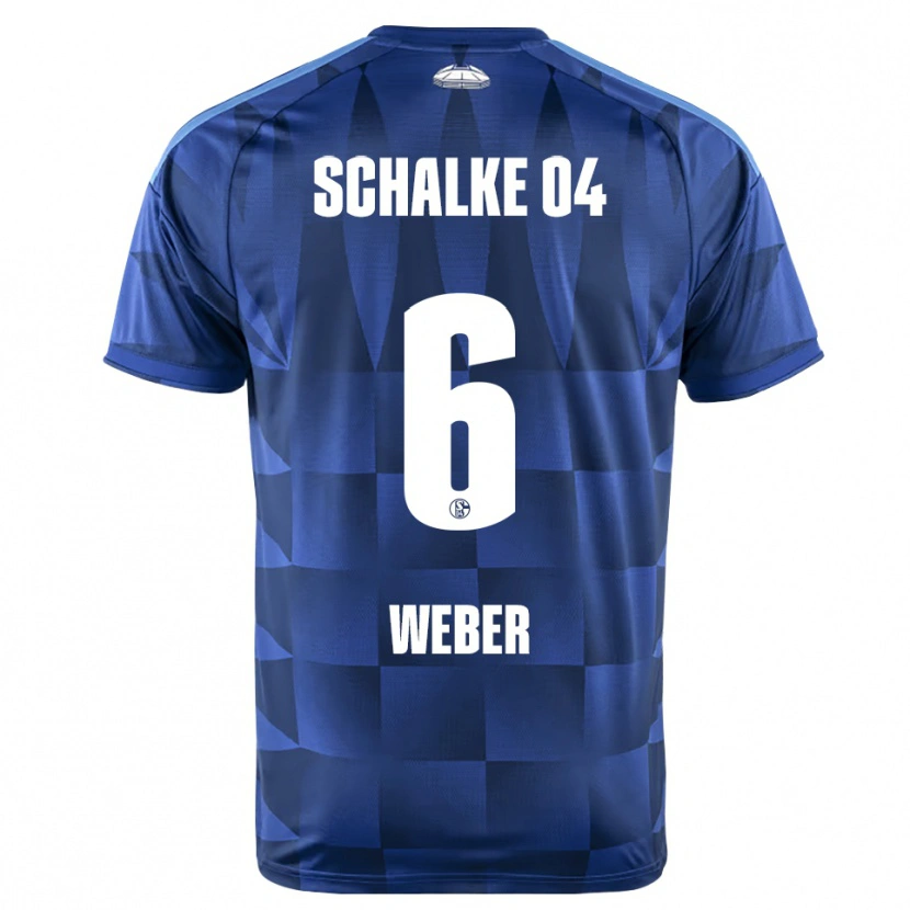 Danxen Damen Ben Weber #6 Dunkelblau Gelb Weiß Heimtrikot Trikot 2026/27 T-Shirt Schweiz
