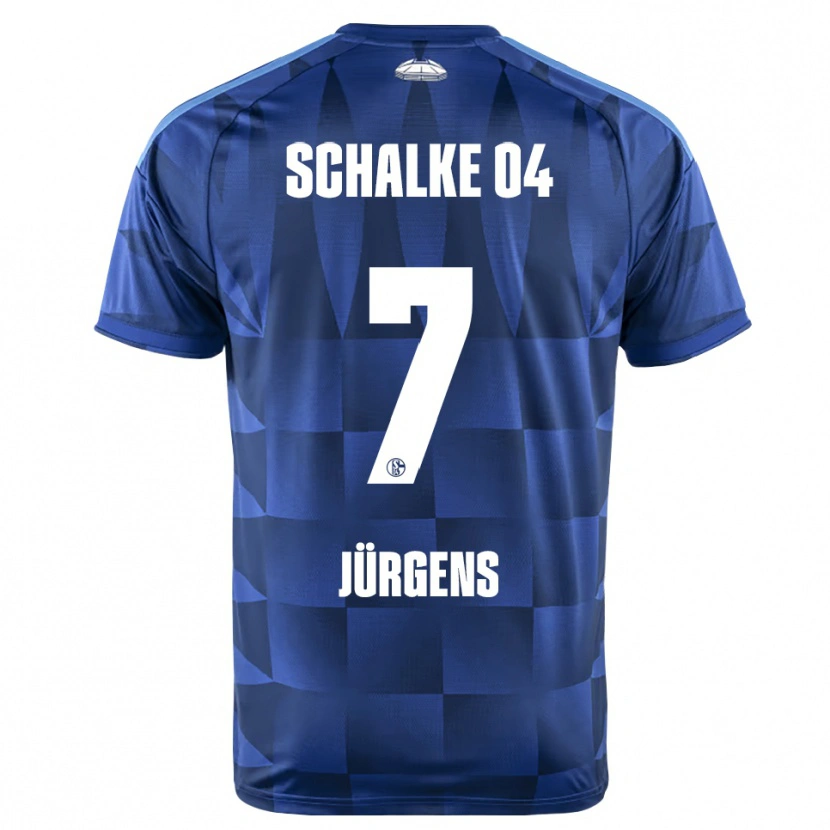 Danxen Damen Celina Jürgens #7 Dunkelblau Gelb Weiß Heimtrikot Trikot 2026/27 T-Shirt Schweiz