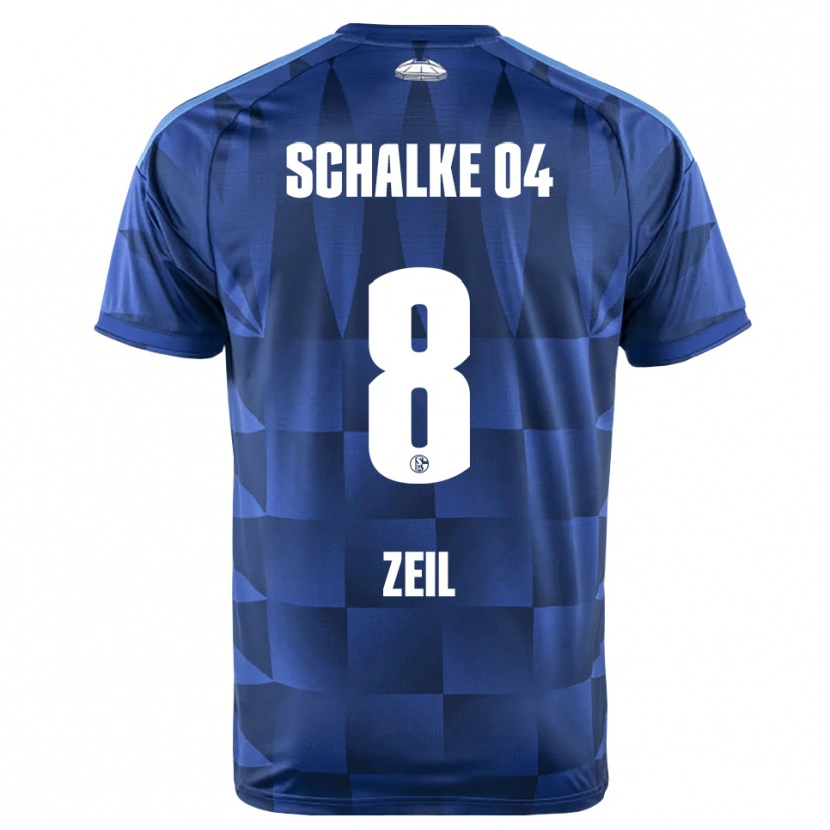 Danxen Damen Emil Zeil #8 Dunkelblau Gelb Weiß Heimtrikot Trikot 2026/27 T-Shirt Schweiz