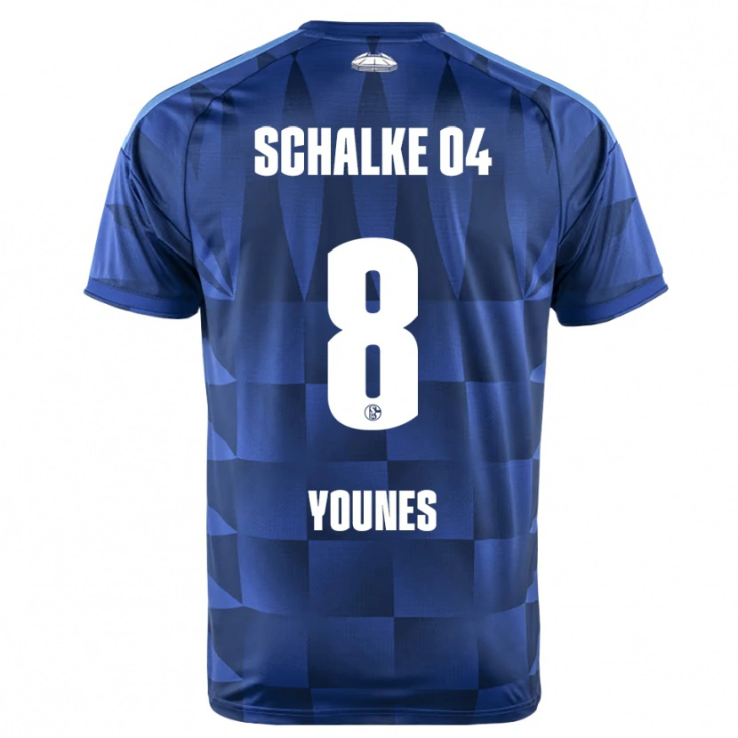 Danxen Damen Amin Younes #8 Dunkelblau Gelb Weiß Heimtrikot Trikot 2026/27 T-Shirt Schweiz