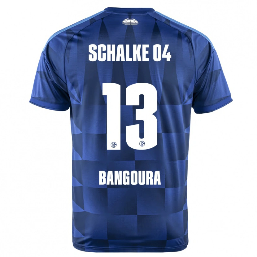Danxen Damen Aboubacar Bangoura #13 Dunkelblau Gelb Weiß Heimtrikot Trikot 2026/27 T-Shirt Schweiz