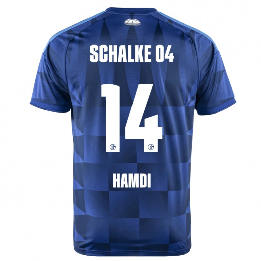 Danxen Damen Hana Hamdi #14 Dunkelblau Gelb Weiß Heimtrikot Trikot 2026/27 T-Shirt Schweiz