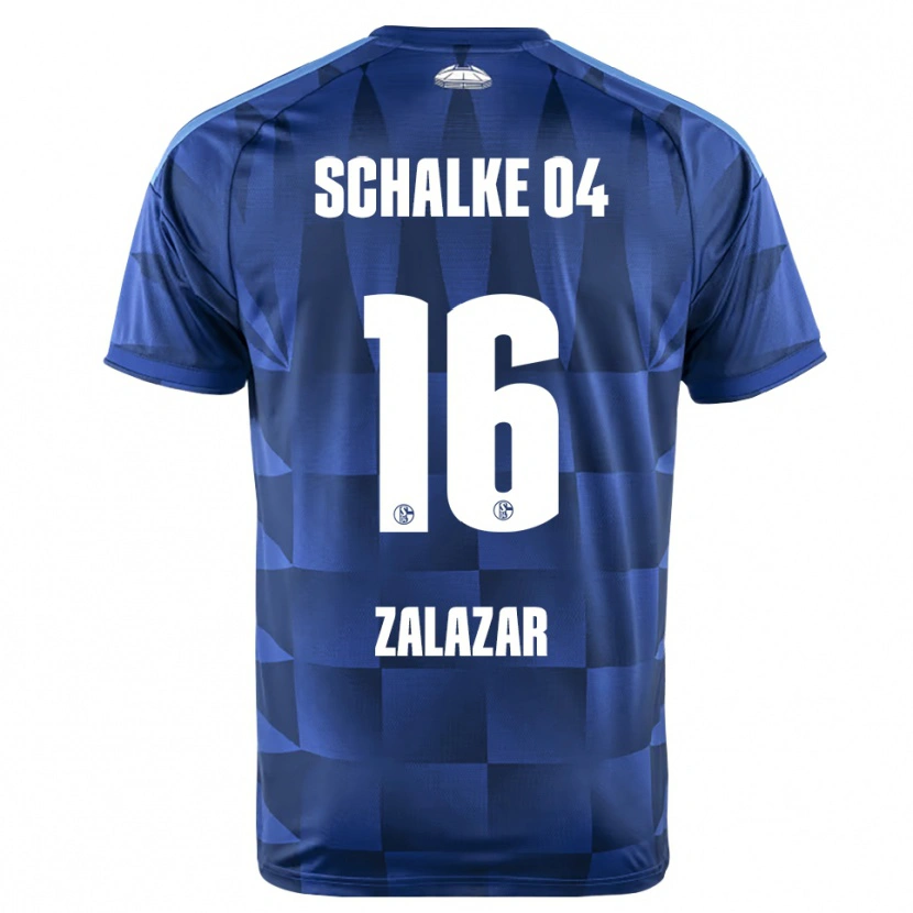 Danxen Damen Mauro Zalazar #16 Dunkelblau Gelb Weiß Heimtrikot Trikot 2026/27 T-Shirt Schweiz