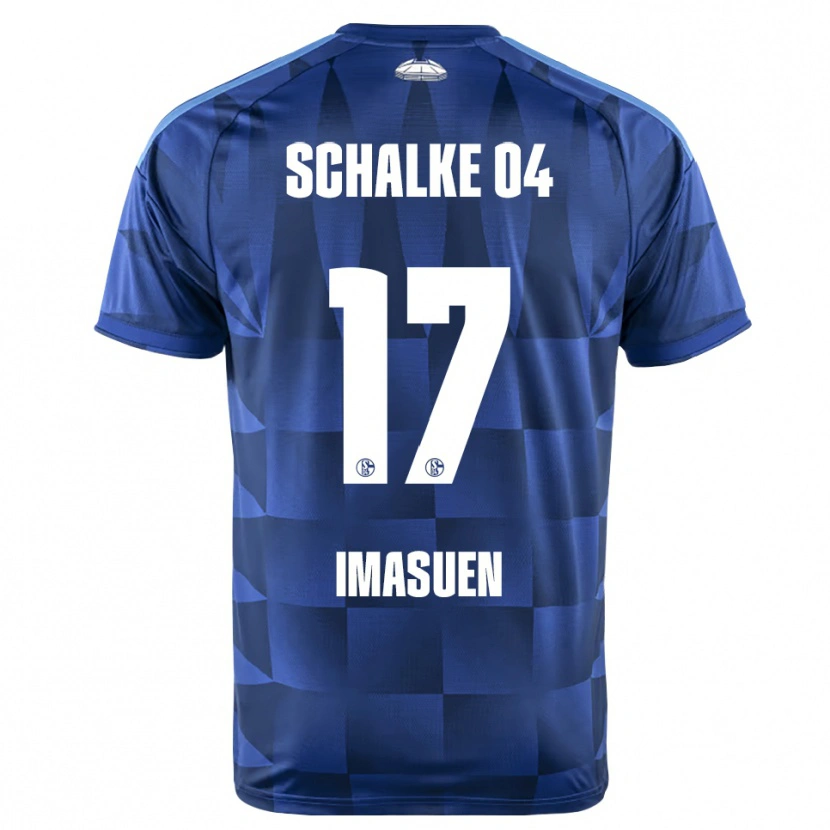 Danxen Damen Joel Imasuen #17 Dunkelblau Gelb Weiß Heimtrikot Trikot 2026/27 T-Shirt Schweiz