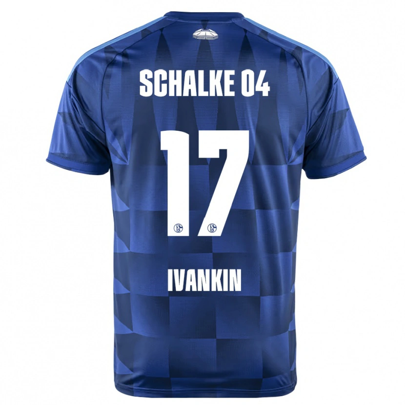 Danxen Damen Alexander Ivankin #17 Dunkelblau Gelb Weiß Heimtrikot Trikot 2026/27 T-Shirt Schweiz
