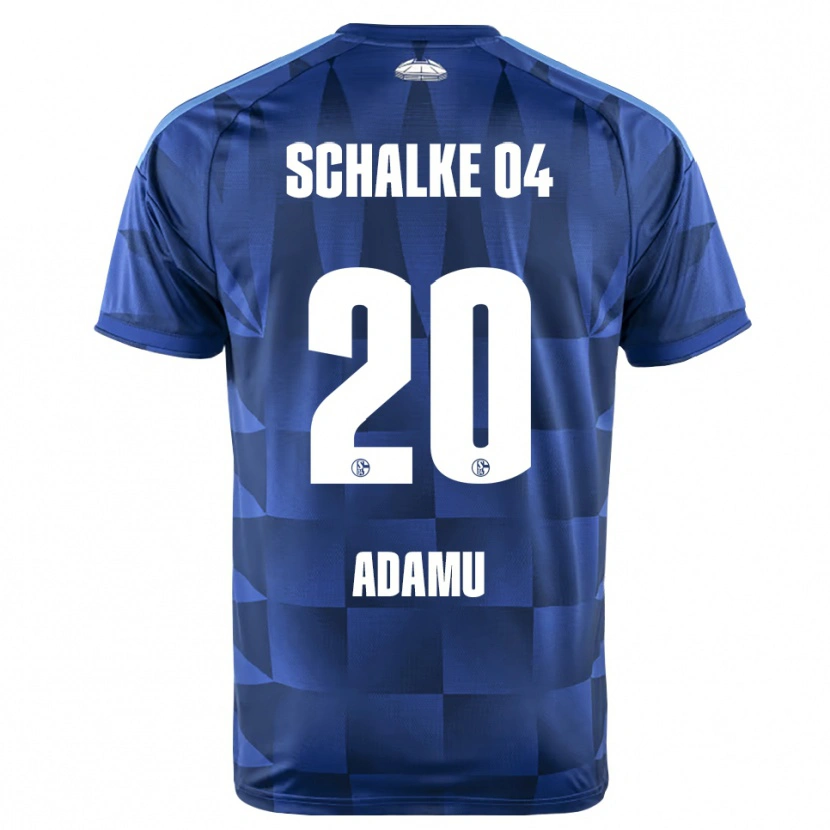 Danxen Damen Junior Adamu #20 Dunkelblau Gelb Weiß Heimtrikot Trikot 2026/27 T-Shirt Schweiz