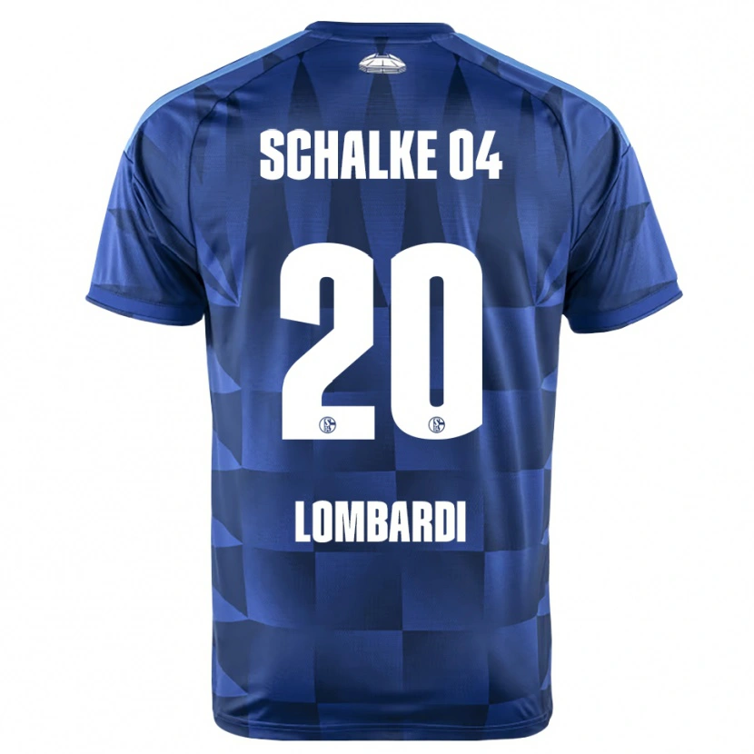 Danxen Damen Antonio Lombardi #20 Dunkelblau Gelb Weiß Heimtrikot Trikot 2026/27 T-Shirt Schweiz