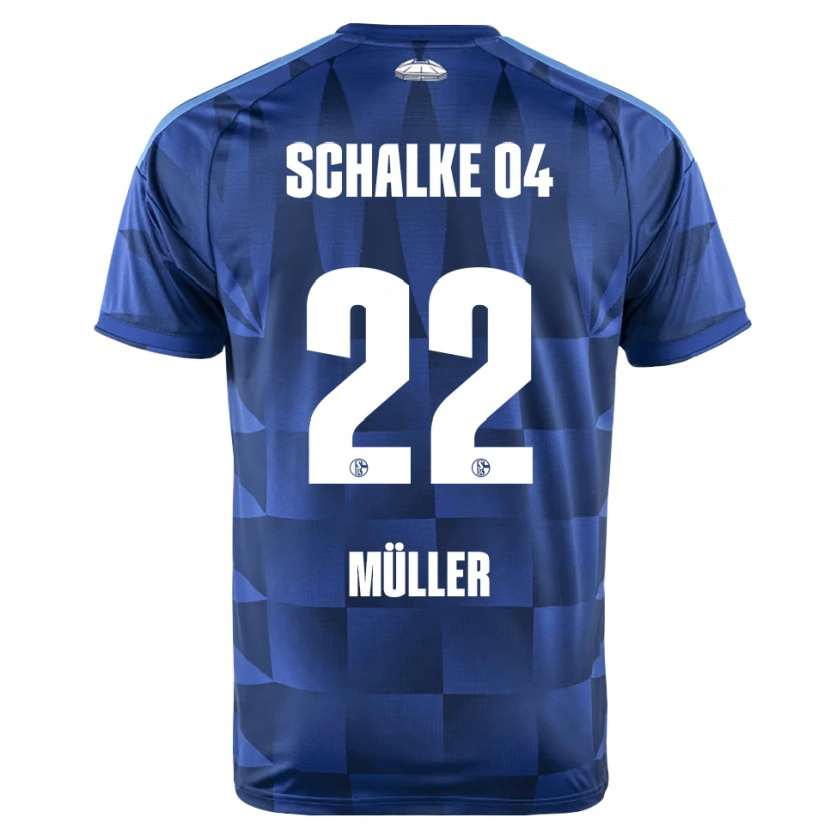 Danxen Damen Kevin Müller #22 Dunkelblau Gelb Weiß Heimtrikot Trikot 2026/27 T-Shirt Schweiz