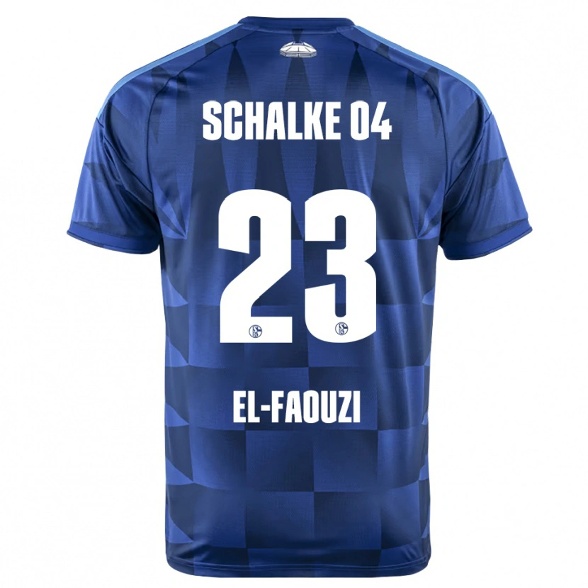Danxen Damen Soufiane El-Faouzi #23 Dunkelblau Gelb Weiß Heimtrikot Trikot 2026/27 T-Shirt Schweiz