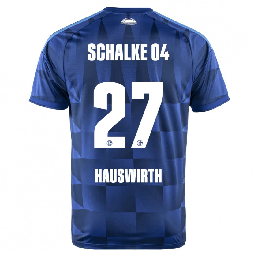 Danxen Damen Max Hauswirth #27 Dunkelblau Gelb Weiß Heimtrikot Trikot 2026/27 T-Shirt Schweiz