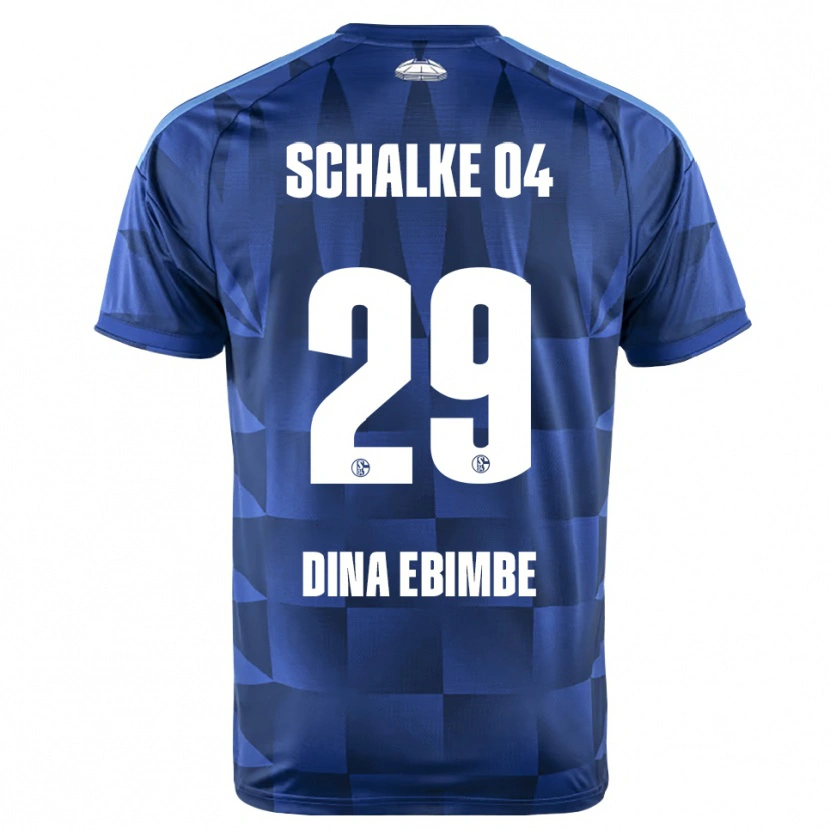 Danxen Damen Junior Dina Ebimbe #29 Dunkelblau Gelb Weiß Heimtrikot Trikot 2026/27 T-Shirt Schweiz