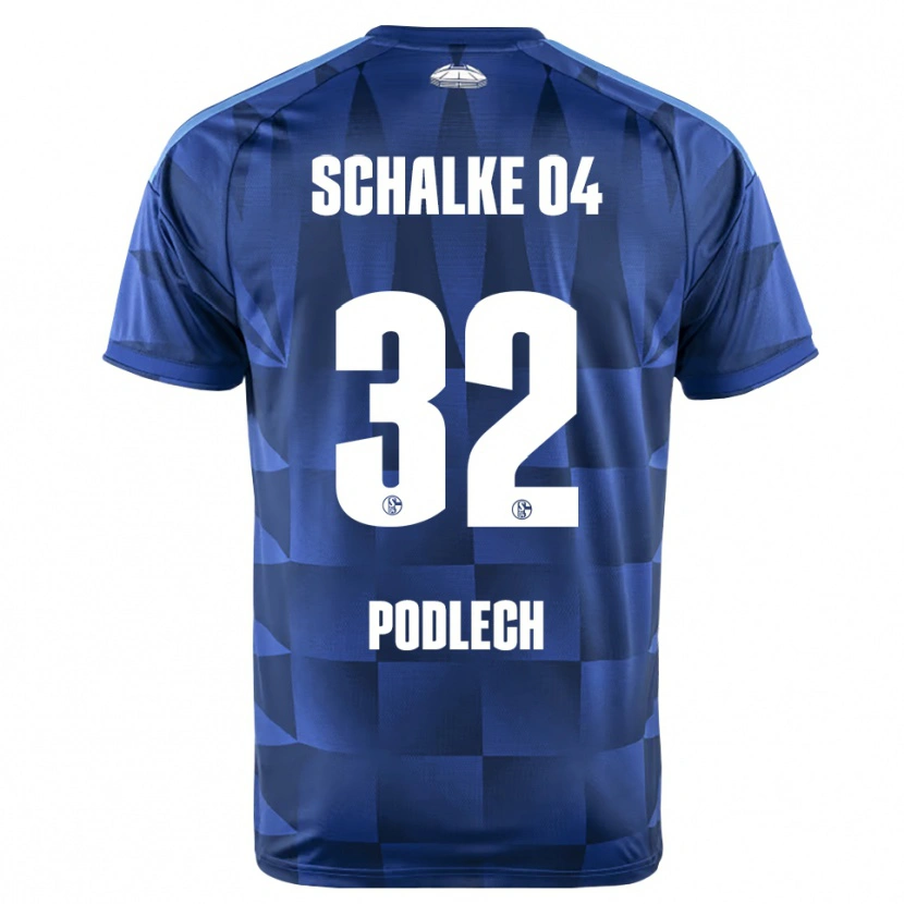 Danxen Damen Luca Podlech #32 Dunkelblau Gelb Weiß Heimtrikot Trikot 2026/27 T-Shirt Schweiz