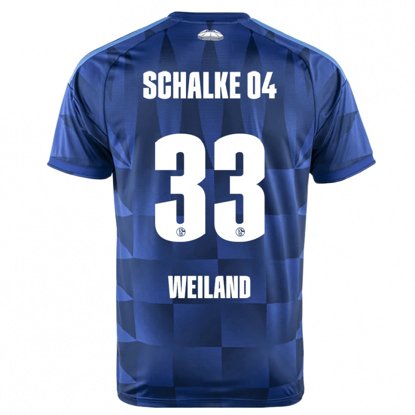 Danxen Damen Max Weiland #33 Dunkelblau Gelb Weiß Heimtrikot Trikot 2026/27 T-Shirt Schweiz