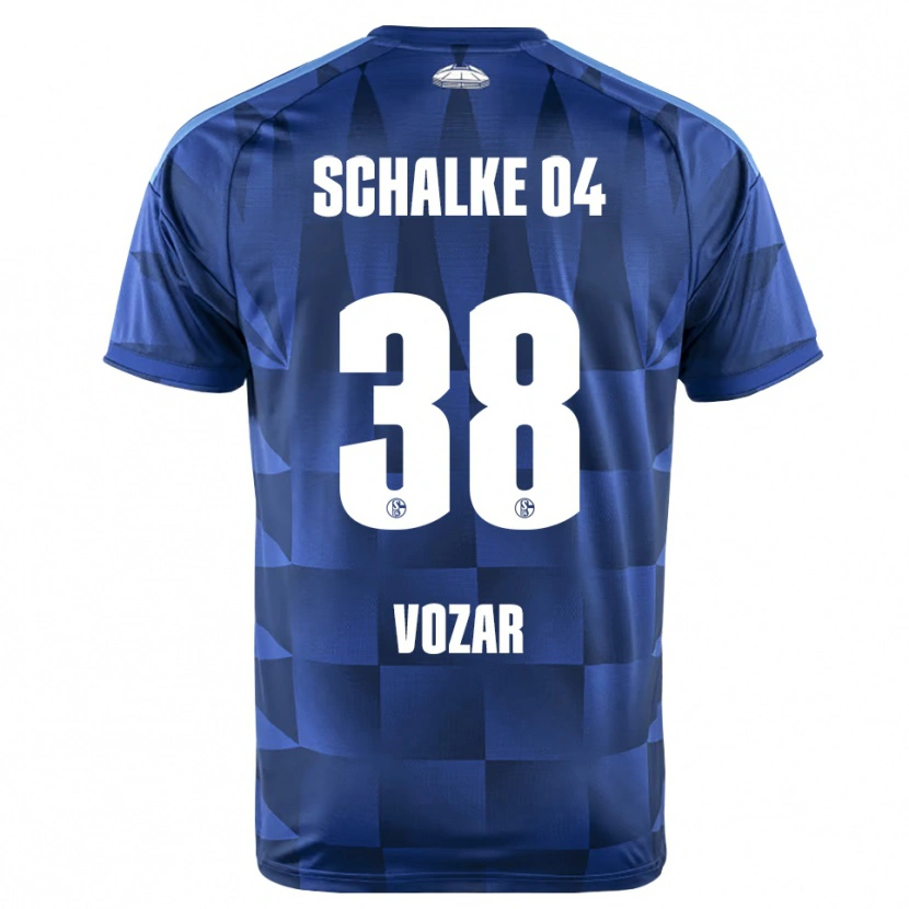 Danxen Damen Luca Vozar #38 Dunkelblau Gelb Weiß Heimtrikot Trikot 2026/27 T-Shirt Schweiz