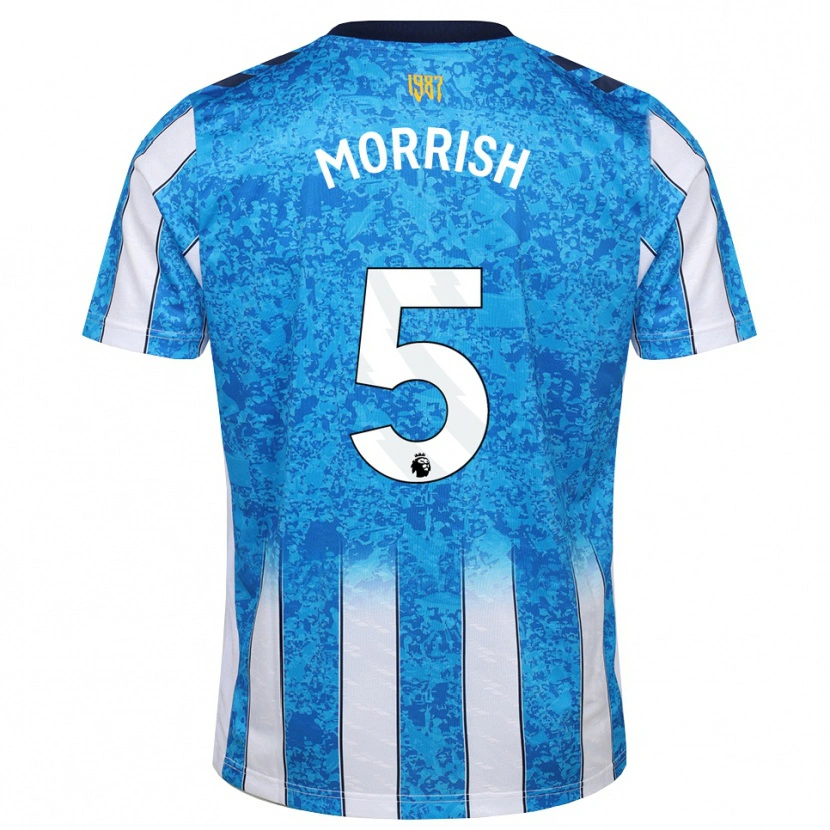 Danxen Damen Rhys Morrish #5 Weiß Blau Orange Heimtrikot Trikot 2026/27 T-Shirt Schweiz