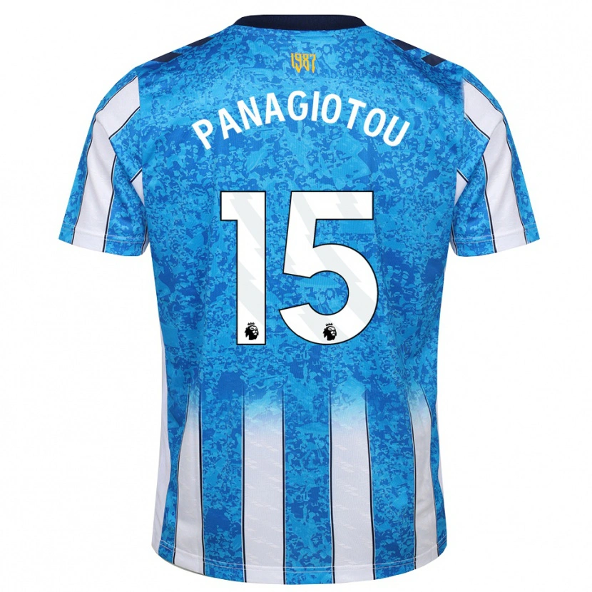 Danxen Damen Constantine Panagiotou #15 Weiß Blau Orange Heimtrikot Trikot 2026/27 T-Shirt Schweiz