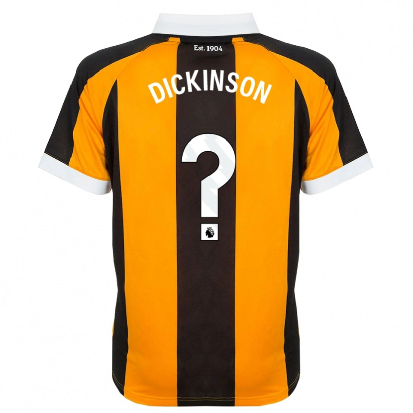 Danxen Damen George Dickinson #0 Orange Schwarz Weiß Heimtrikot Trikot 2026/27 T-Shirt Schweiz