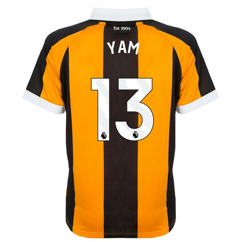 Danxen Damen Callum Yam #13 Orange Schwarz Weiß Heimtrikot Trikot 2026/27 T-Shirt Schweiz