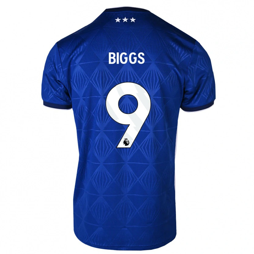 Danxen Damen Maddie Biggs #9 Mittelblau Weiß Rot Heimtrikot Trikot 2026/27 T-Shirt Schweiz