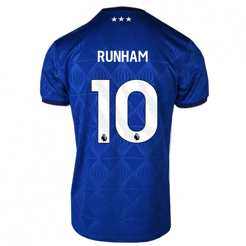 Danxen Damen Frankie Runham #10 Mittelblau Weiß Rot Heimtrikot Trikot 2026/27 T-Shirt Schweiz