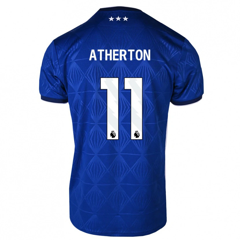 Danxen Damen Chris Atherton #11 Mittelblau Weiß Rot Heimtrikot Trikot 2026/27 T-Shirt Schweiz