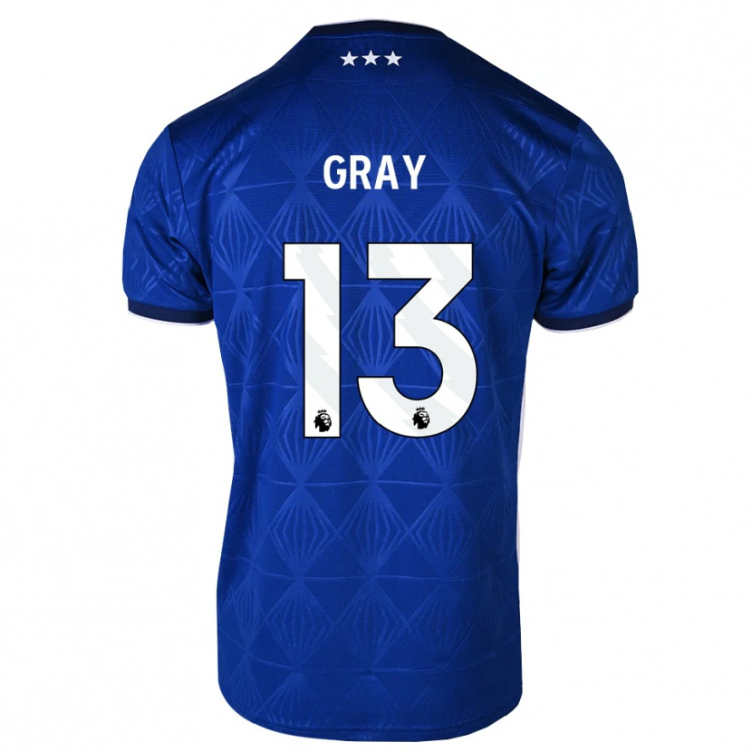 Danxen Damen Henry Gray #13 Mittelblau Weiß Rot Heimtrikot Trikot 2026/27 T-Shirt Schweiz
