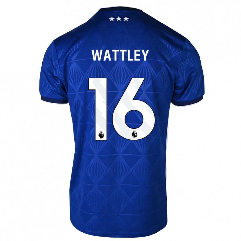 Danxen Damen Zac Wattley #16 Mittelblau Weiß Rot Heimtrikot Trikot 2026/27 T-Shirt Schweiz