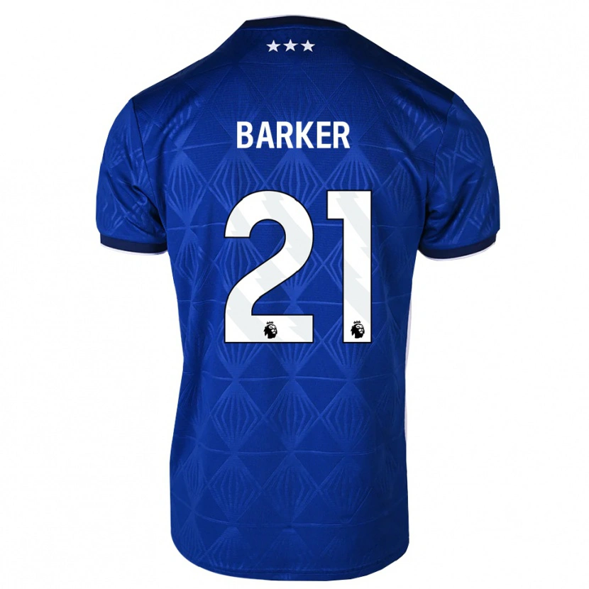Danxen Damen Maisy Barker #21 Mittelblau Weiß Rot Heimtrikot Trikot 2026/27 T-Shirt Schweiz