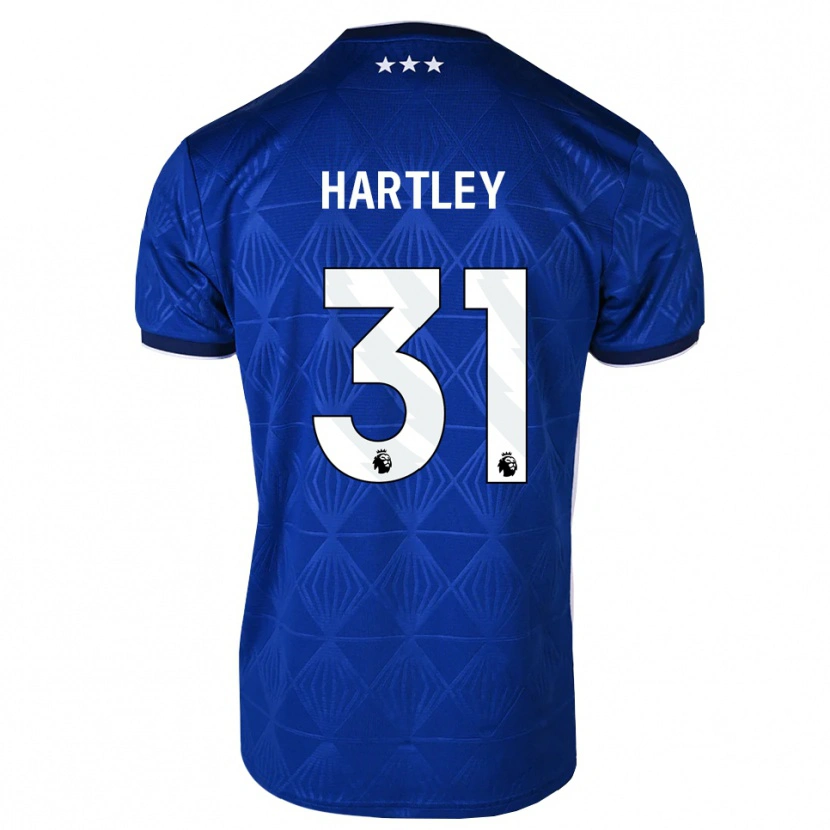 Danxen Damen Laura Hartley #31 Mittelblau Weiß Rot Heimtrikot Trikot 2026/27 T-Shirt Schweiz