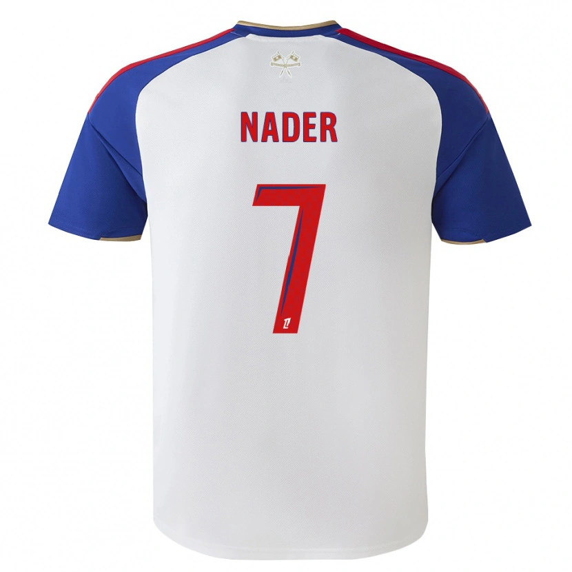 Danxen Damen Saad Nader #7 Königsblau Rot Weiß Heimtrikot Trikot 2026/27 T-Shirt Schweiz