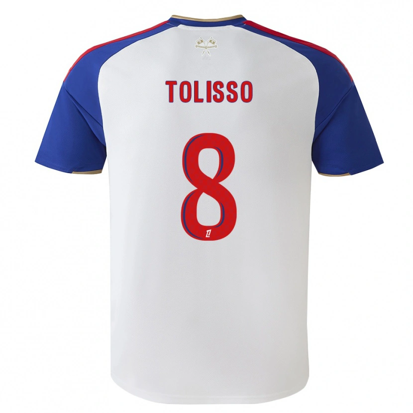 Danxen Damen Corentin Tolisso #8 Königsblau Rot Weiß Heimtrikot Trikot 2026/27 T-Shirt Schweiz