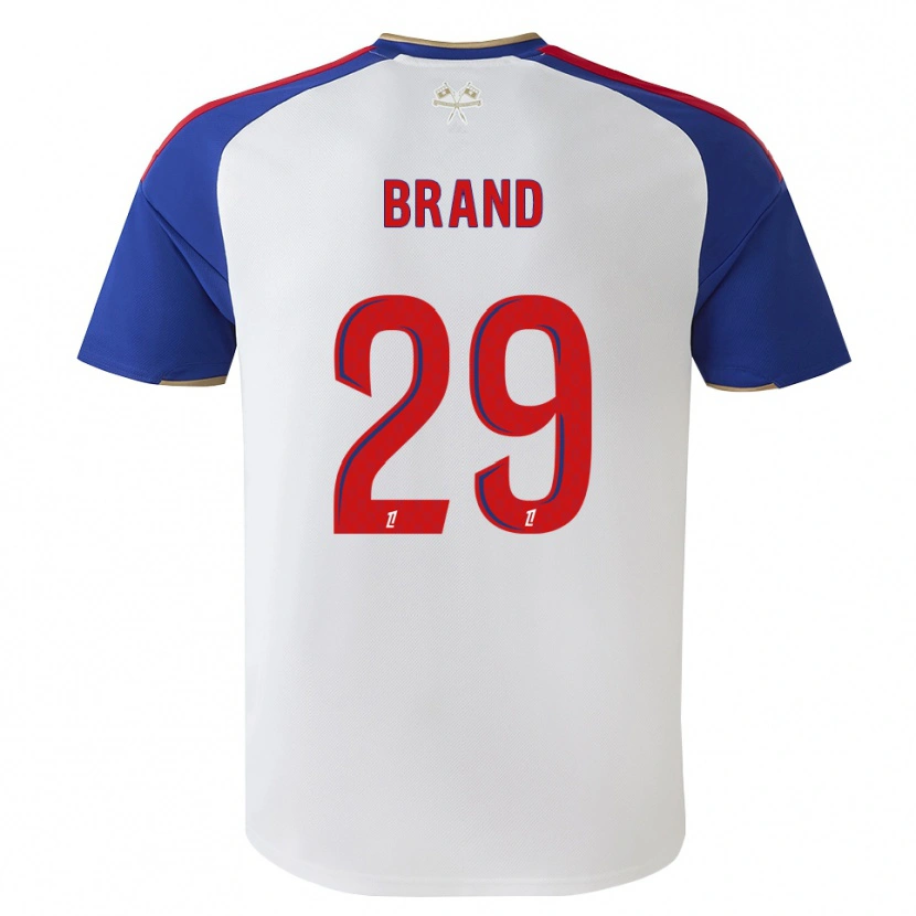 Danxen Damen Jule Brand #29 Königsblau Rot Weiß Heimtrikot Trikot 2026/27 T-Shirt Schweiz