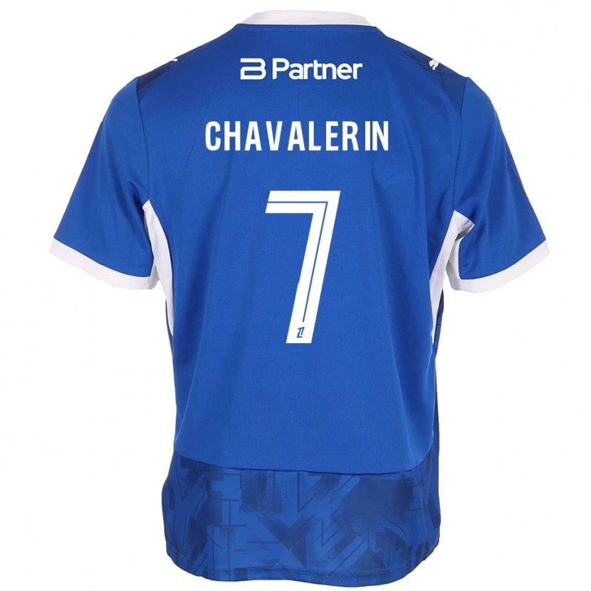 Danxen Damen Xavier Chavalerin #7 Mittelblau Weiß Heimtrikot Trikot 2026/27 T-Shirt Schweiz
