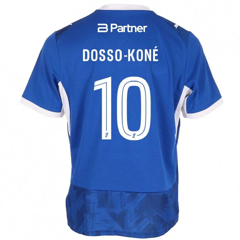 Danxen Damen Namory Dosso-Koné #10 Mittelblau Weiß Heimtrikot Trikot 2026/27 T-Shirt Schweiz