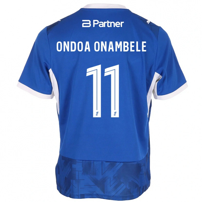 Danxen Damen Fred Ondoa Onambele #11 Mittelblau Weiß Heimtrikot Trikot 2026/27 T-Shirt Schweiz