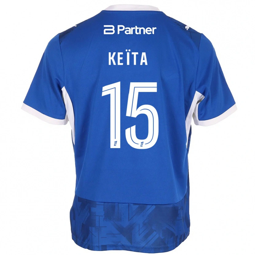 Danxen Damen Modibo Keïta #15 Mittelblau Weiß Heimtrikot Trikot 2026/27 T-Shirt Schweiz