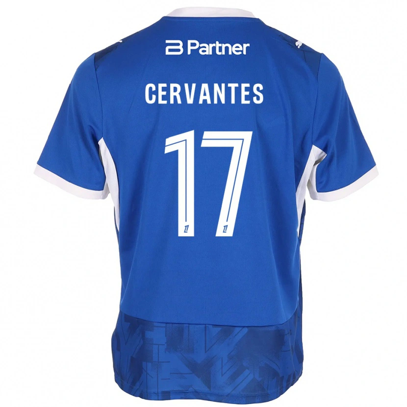 Danxen Damen Noa Cervantes #17 Mittelblau Weiß Heimtrikot Trikot 2026/27 T-Shirt Schweiz