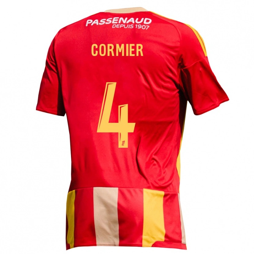 Danxen Damen Leny Cormier #4 Rot Gelb Grün Heimtrikot Trikot 2026/27 T-Shirt Schweiz