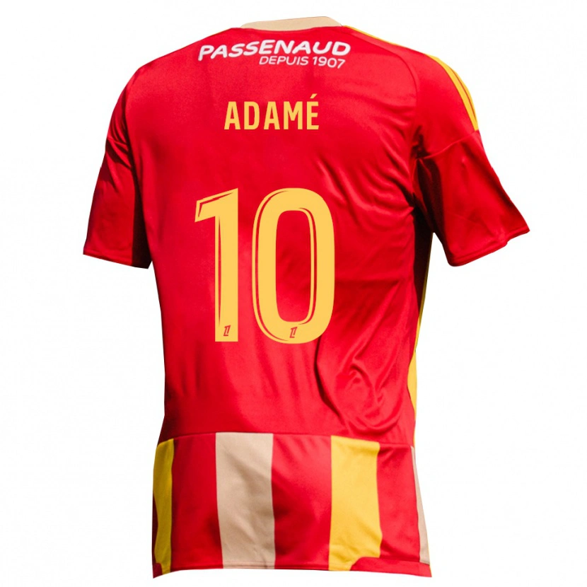 Danxen Damen Niyad Adamé #10 Rot Gelb Grün Heimtrikot Trikot 2026/27 T-Shirt Schweiz