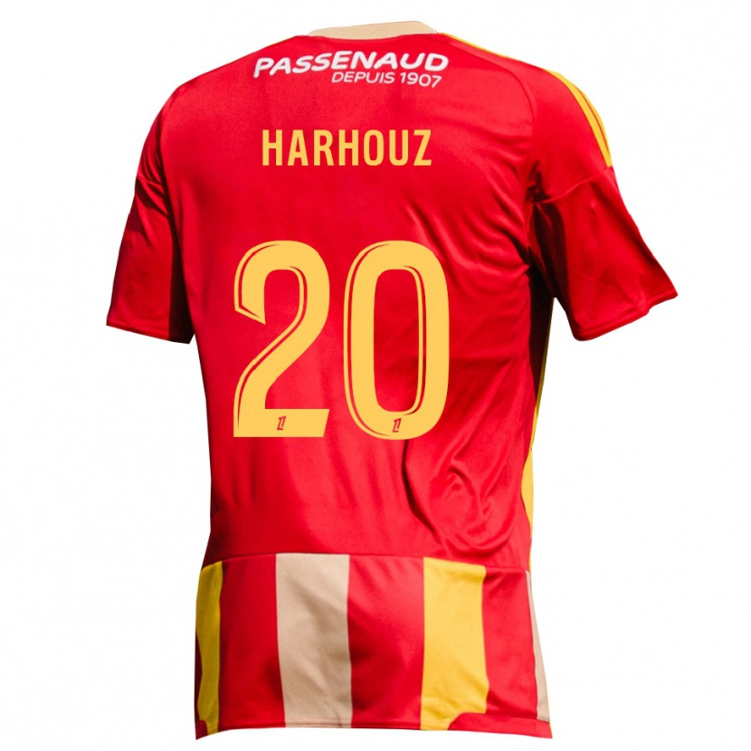 Danxen Damen William Harhouz #20 Rot Gelb Grün Heimtrikot Trikot 2026/27 T-Shirt Schweiz