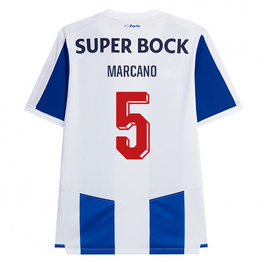 Danxen Damen Ivan Marcano #5 Blau Weiß Rot Heimtrikot Trikot 2026/27 T-Shirt Schweiz