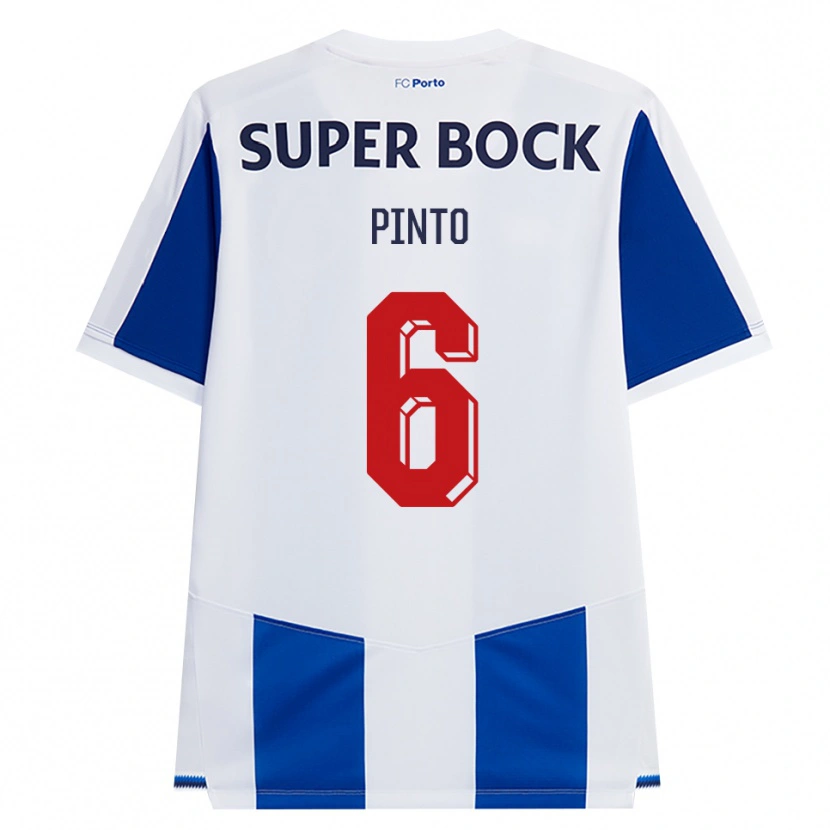 Danxen Damen Gonçalo Pinto #6 Blau Weiß Rot Heimtrikot Trikot 2026/27 T-Shirt Schweiz