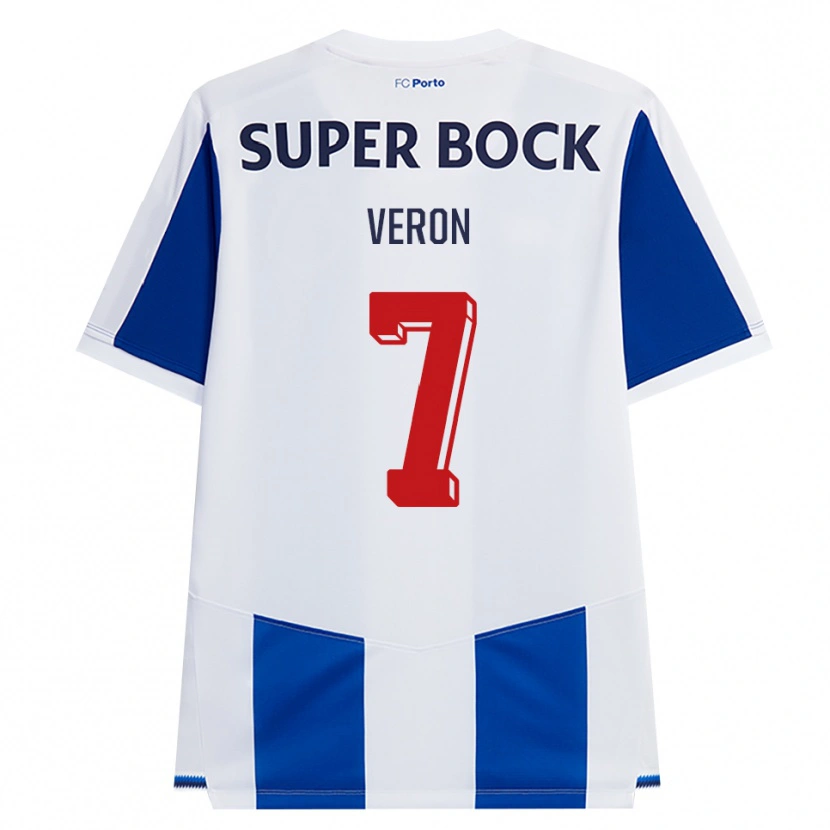 Danxen Damen Gabriel Veron #7 Blau Weiß Rot Heimtrikot Trikot 2026/27 T-Shirt Schweiz