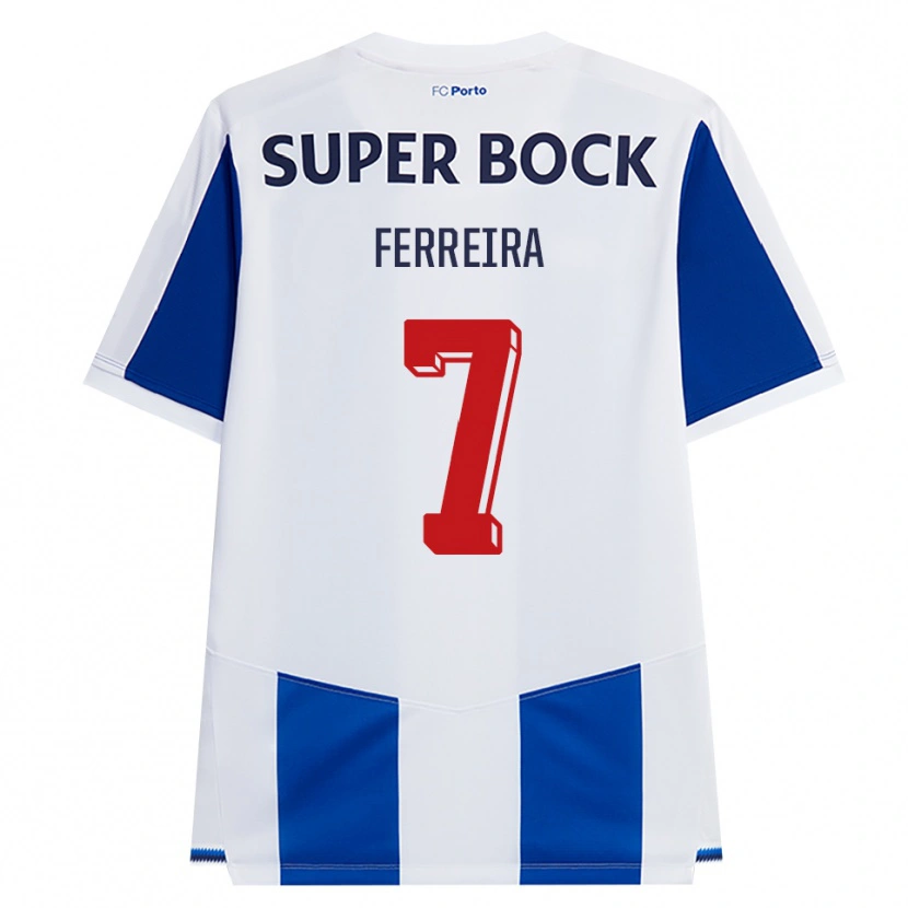 Danxen Damen Maria Ferreira #7 Blau Weiß Rot Heimtrikot Trikot 2026/27 T-Shirt Schweiz