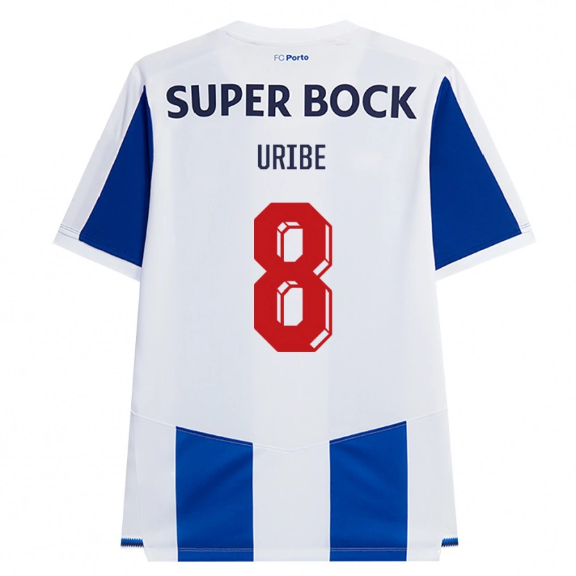 Danxen Damen Mateus Uribe #8 Blau Weiß Rot Heimtrikot Trikot 2026/27 T-Shirt Schweiz